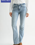 Light Vintage Tagged Whisker Plus-Size Chelsea Bootcut