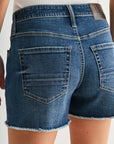 Dark Tagged Whisker Wash Eiffel Denim Short