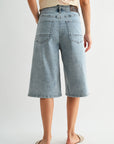 15" Relaxed Short Light Antique Wash