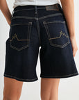Dark Whisker Wash Dover Denim Short