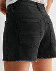 Black Eiffel Mid Rise Short
