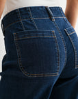 Soho Crop Jean Dark Indigo Denim