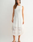 Gardenia Ribbon Lace Dress