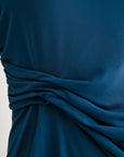 Blue Opal Draped Knit Top