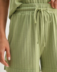 Pear Cozy Rib Shorts