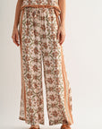 Pumice Side Slit Pant