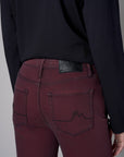 Maroon Dover Straight Leg Jean