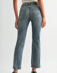 Antique Whisker Wash Plus-Size Dover Straight Leg