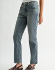 Antique Whisker Wash Plus-Size Dover Straight Leg