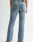 Medium Indigo Denim Dover Straight Leg