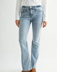 Light Vintage Tagged Whisker Petite Chelsea Bootcut