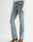 Light Vintage Tagged Whisker Petite Chelsea Bootcut