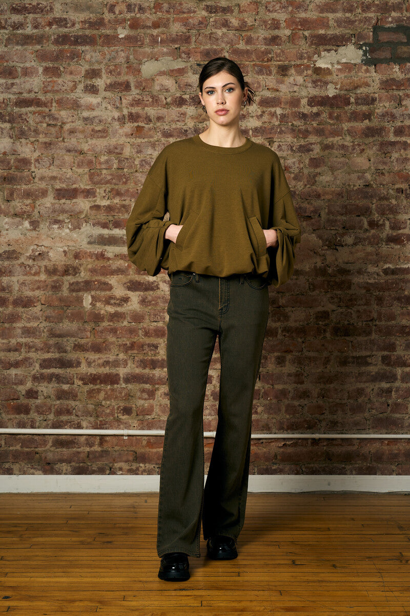 Experience the warm look of our 'Olive' Chelsea Bootcut.