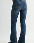 Dark Whisker Wash Eiffel Flare Leg