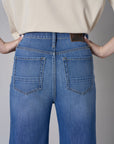 Go bold with the 'Indigo Denim' Bond Wide Leg, designed for standout style.