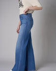 Go bold with the 'Indigo Denim' Bond Wide Leg, designed for standout style.