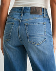 Indigo Denim Bond Wide Leg
