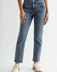 Medium Indigo Denim Melrose Tapered Jean
