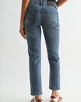 Medium Indigo Denim Melrose Tapered Jean