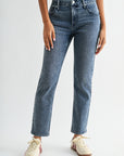 Medium Indigo Denim Melrose Tapered Jean