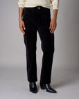 Black Soho Straight Leg Corduroy Pant
