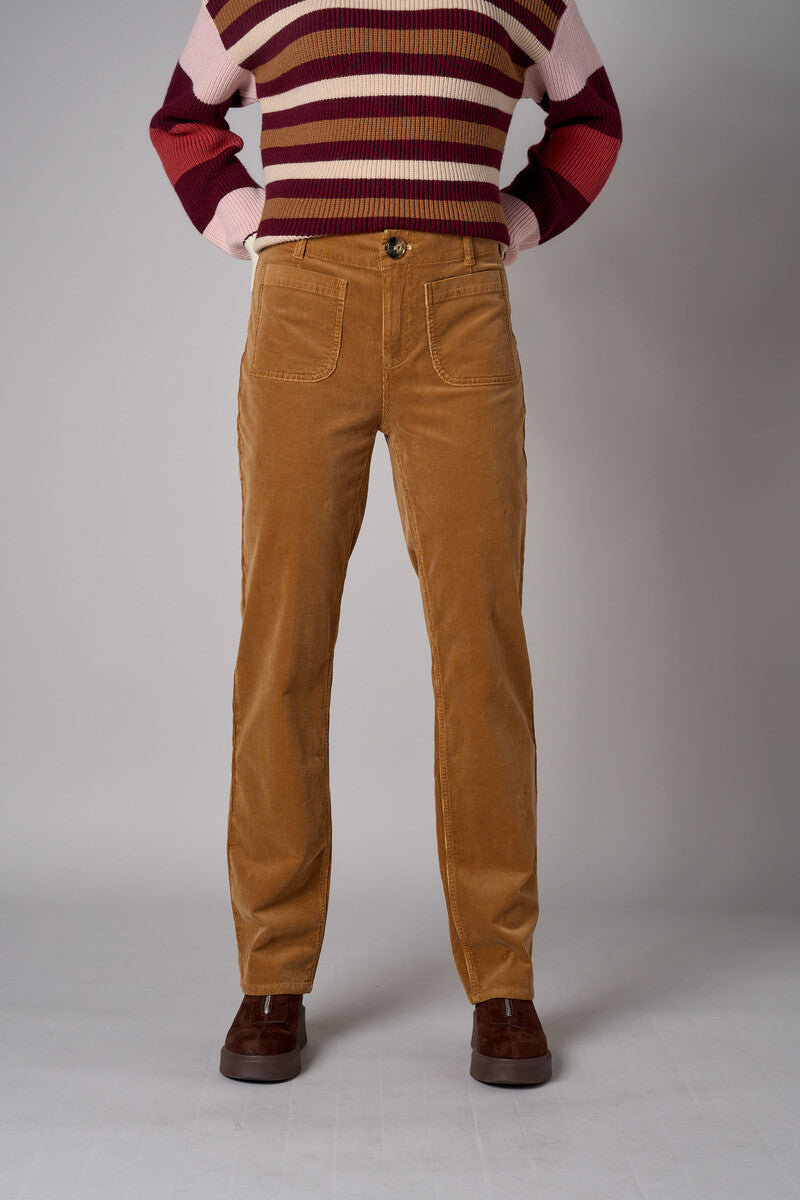 Ochre Soho Straight Leg Corduroy Pant