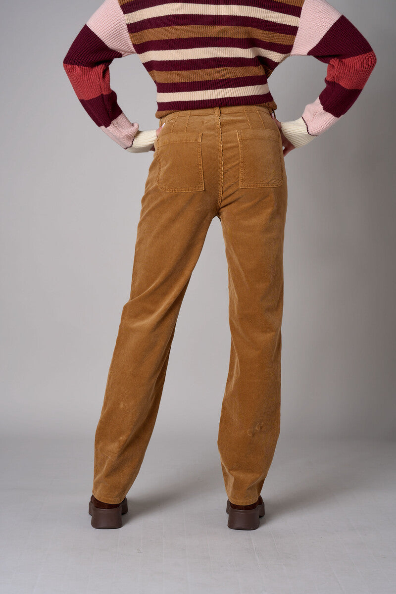Ochre Soho Straight Leg Corduroy Pant