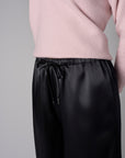 Black Pull On Wide Leg Pant