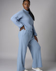 Fall in love with the distinctive 'Sky' Pintuck Lounge Pant – a must-have for any wardrobe.