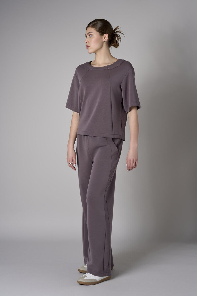Add a pop of color to your look with the 'Dark Gray' Side Panel Athletic Pant.