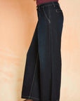 Indigo Wide Leg Trouser Jean- Indigo