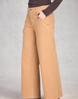 Taupe Curve Yoke Jean