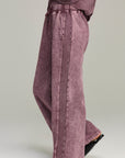 Plum Reverse Loop Lounge Pant
