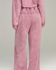 Dusty Rose Dropped Waist Lounge Pant