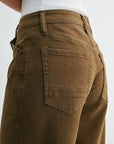 Olive Relaxed Leg Jean