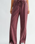 Aubergine V-Yoke Lounge Pant