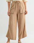 Burlap Relaxed Patch Pocket Crop