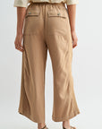 Burlap Relaxed Patch Pocket Crop