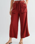 Paprika Relaxed Patch Pocket Crop