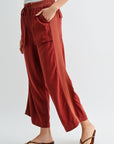 Paprika Relaxed Patch Pocket Crop