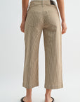 Burlap Wide Crop Patch Pocket Pant