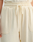 Parchment Cropped Pant