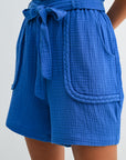 Cobalt Braided Pocket Short