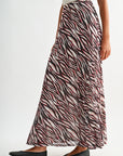 Parchment Cherry Plus-Size Belle Maxi Skirt