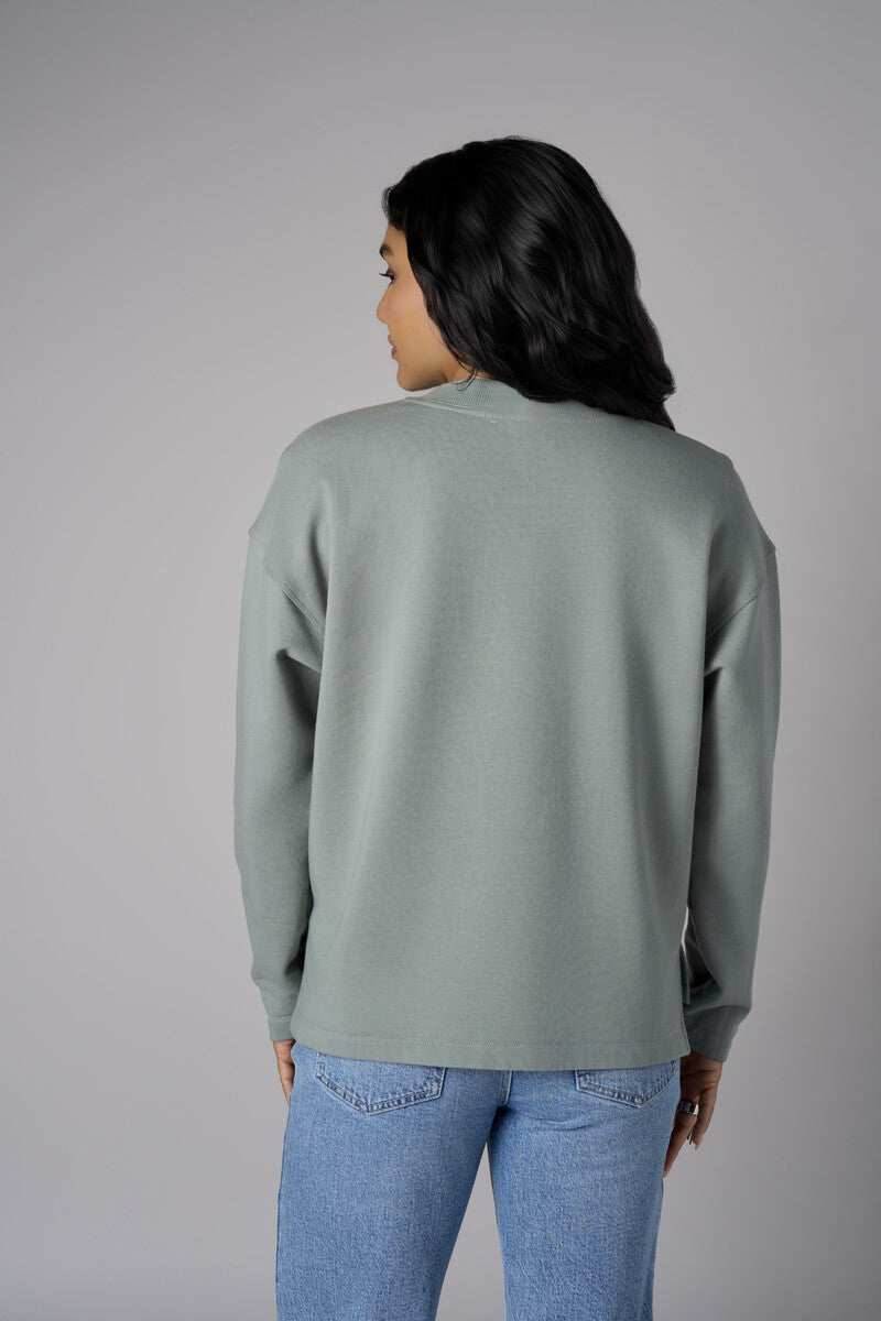 Seafoam Rodin Sweatshirt