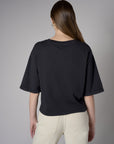 Stand out in our elegant Coram T-Shirt in beautiful 'Black'.