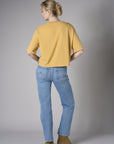 Upgrade your collection with the crisp 'Gold' Coram T-Shirt.