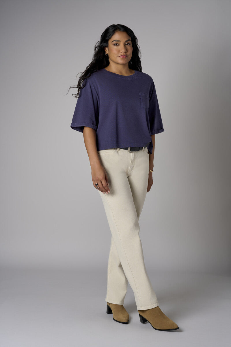 Feel fabulous every day in the 'Navy' Coram T-Shirt, crafted for those who love eye-catching style.