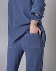Love your look in the warm 'Blue' Camden Shirt.