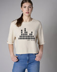 Bring your style to life with the 'Bone White' Coram Graphic T-Shirt – perfect for any occasion.